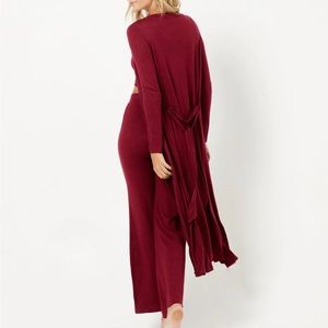 *NWT* Duster!!  L*SPACE Audrey Duster size small Cabernet